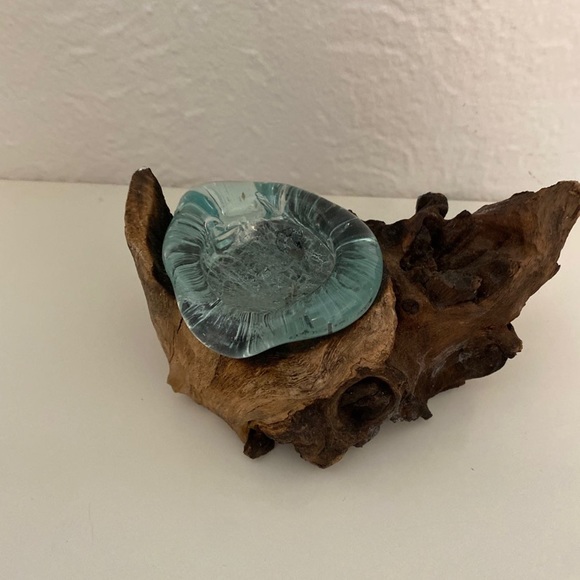 Driftwood glass decor - Picture 2 of 7
